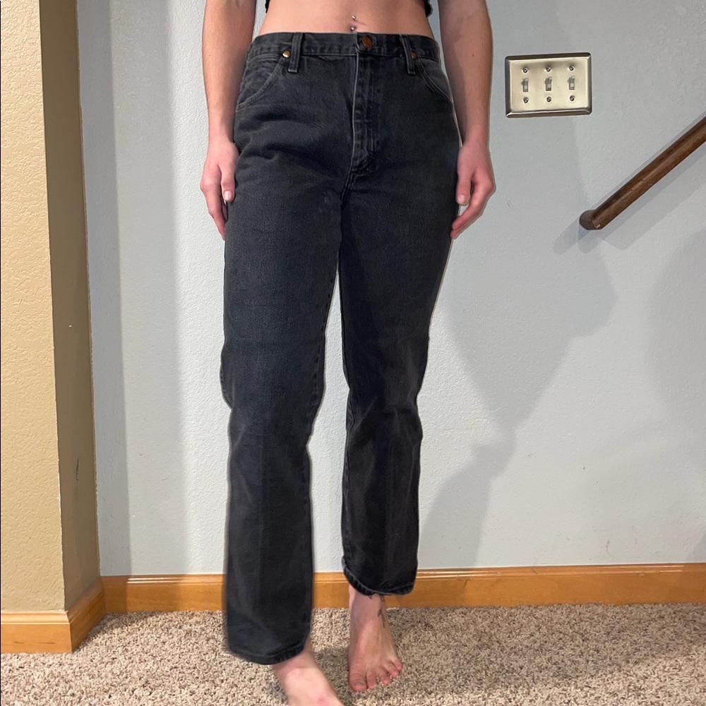 Wrangler 34x30 Black Jeans